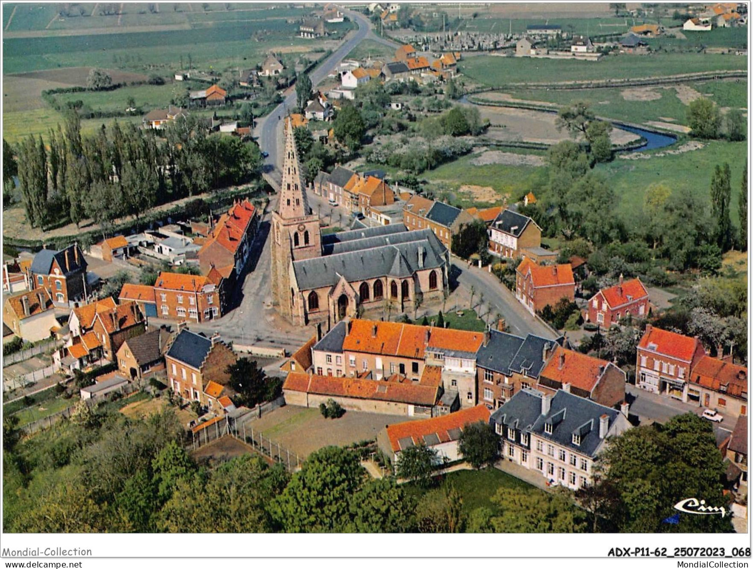 ADXP11-62-0927 - LESTREM - Vue Générale Aérienne - Bethune