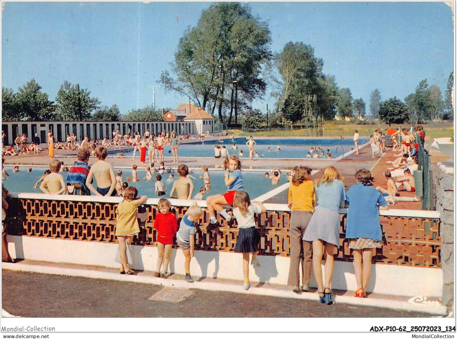 ADXP10-62-0887 - ISBERGUES - La Piscine - Isbergues