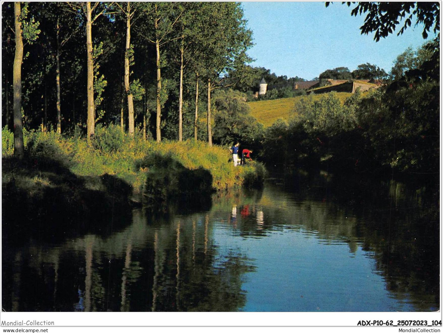 ADXP10-62-0872 - MONTREUIL-SUR-MER - La Canche - Dans Le Fond - La Citadelle - Montreuil