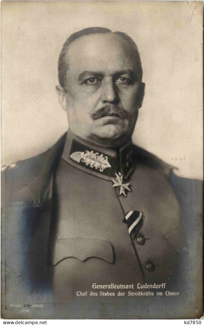 Generalleutnant Ludendorff - Politieke En Militaire Mannen