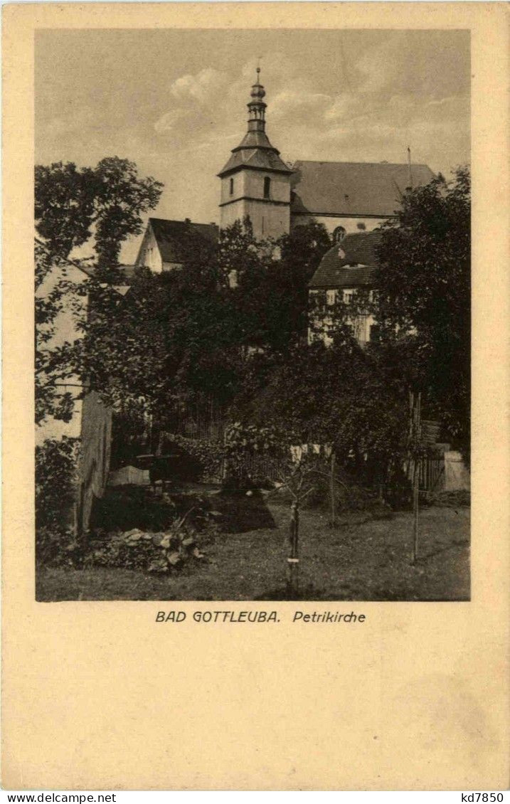 Bad Gottleuba - Petrikirche - Bad Gottleuba-Berggiesshuebel