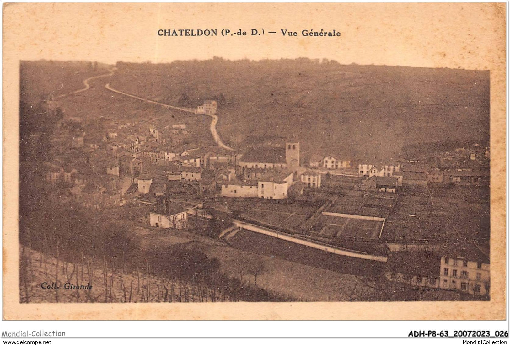 ADHP8-63-0686 - CHATELDON - Vue Générale - Chateldon