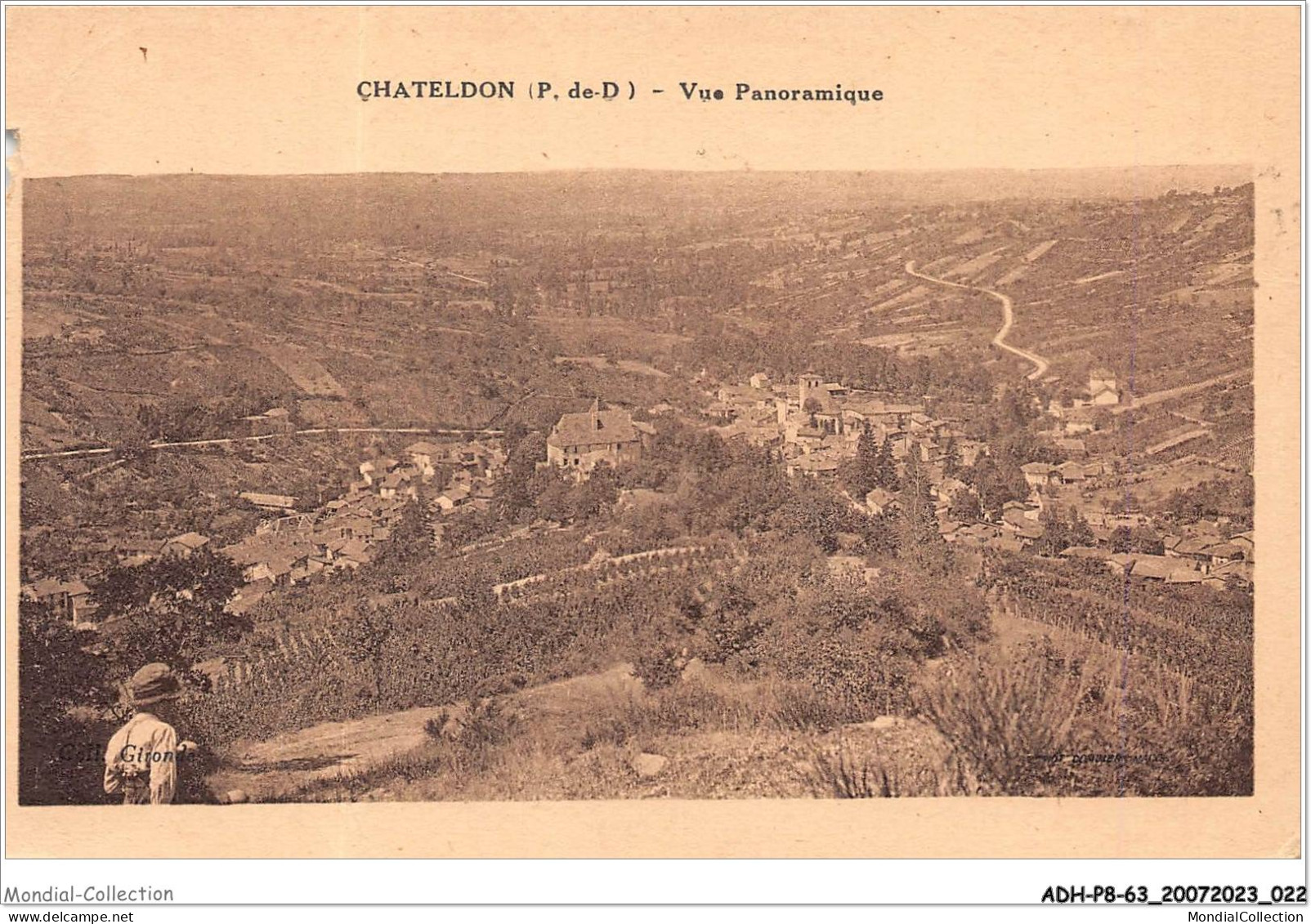 ADHP8-63-0684 - CHATELDON - Vue Panoramique - Chateldon