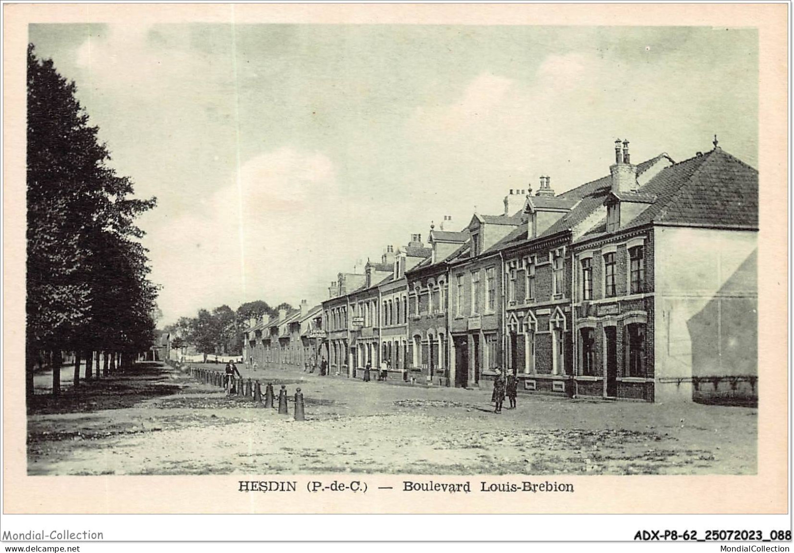 ADXP8-62-0685 - HESDIN - Boulevard Louis-brebion - Hesdin