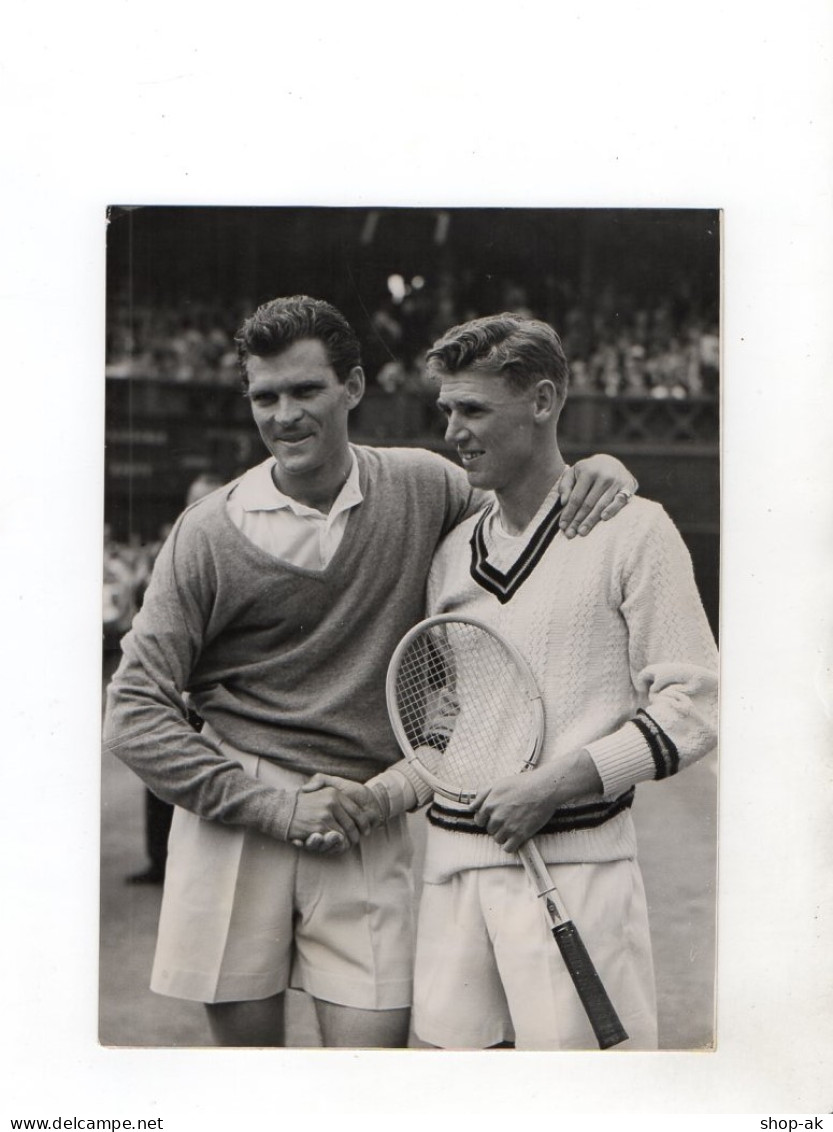 F6036/ Tennis Wimbledon 1950 Budge Patty - Frank Sedgman  Foto 20,5 X 15 Cm - Unclassified