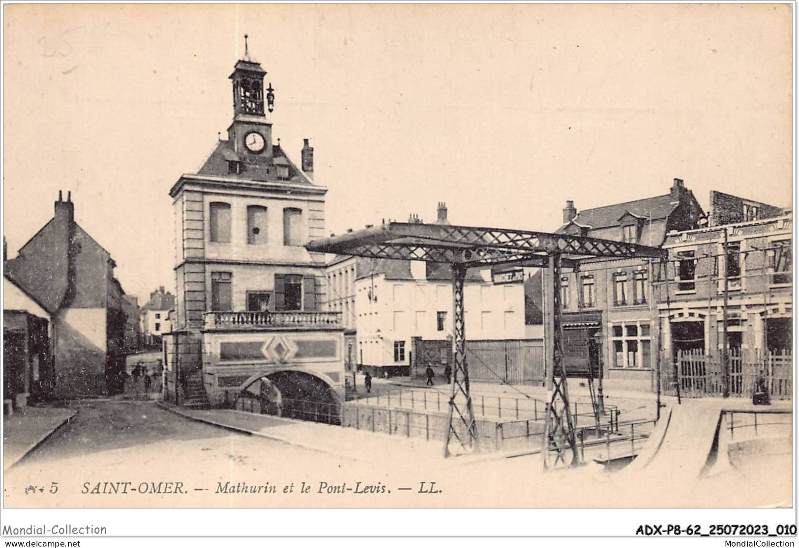 ADXP8-62-0646 - SAINT-OMER - Mathurin Et Le Pont-levis - Saint Omer