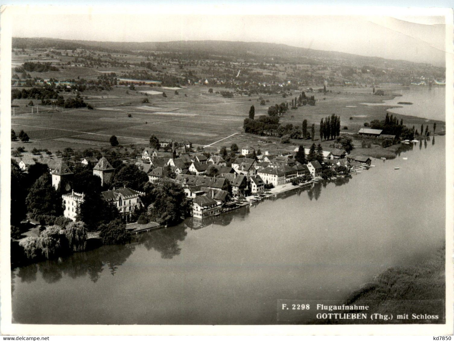 Gottlieben Am Untersee - Flugzeugaufnahme - Gottlieben