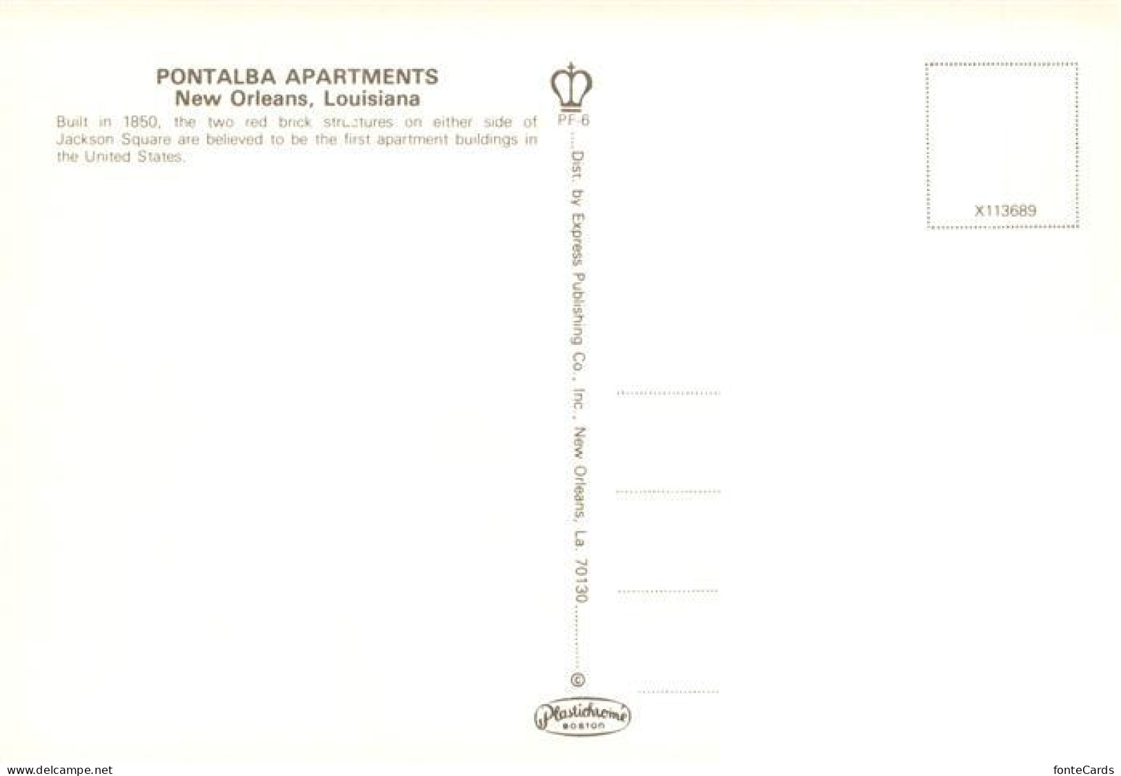 73941367 New_Orleans_Louisiana_USA Pontalba Apartments - Otros & Sin Clasificación