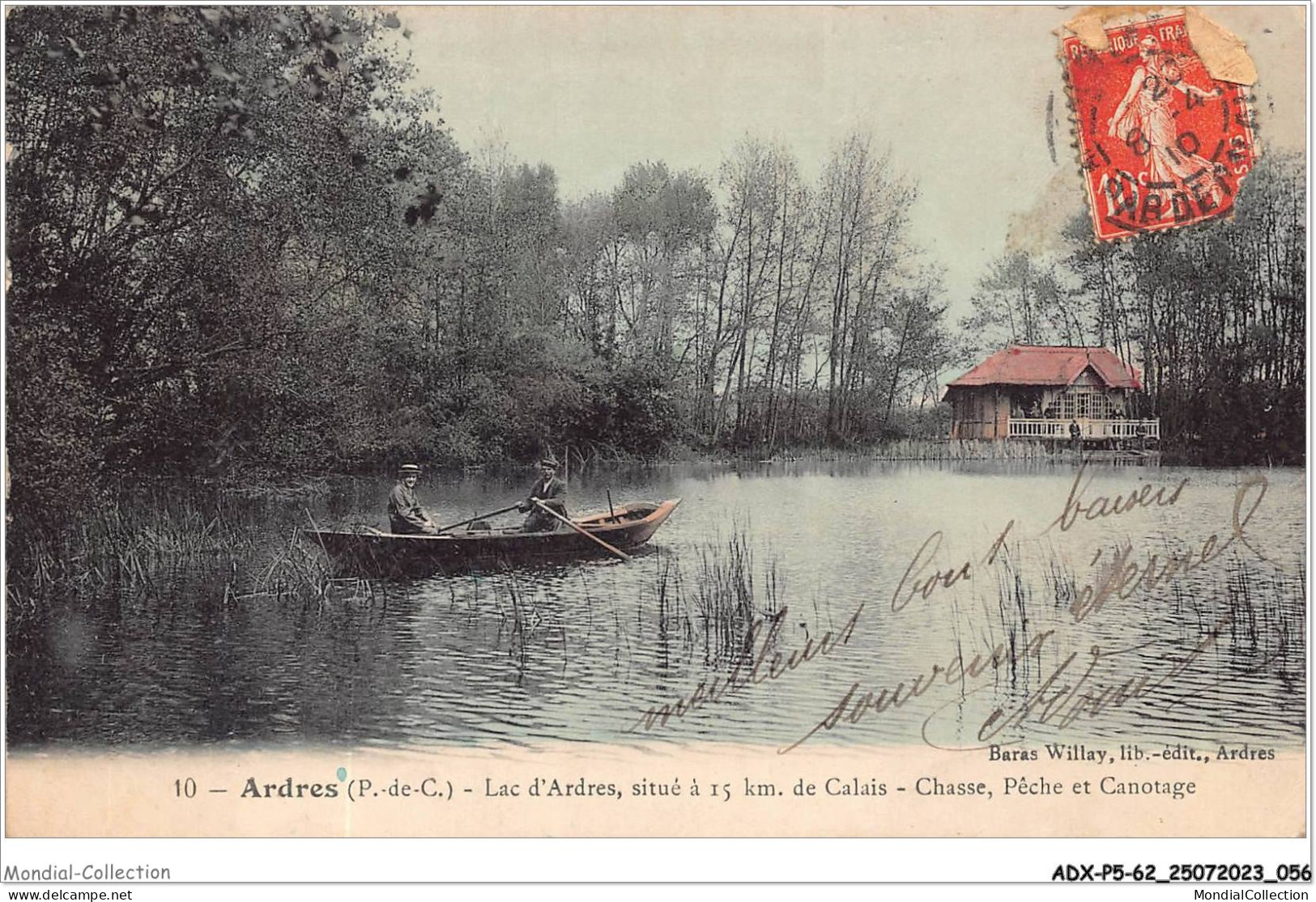 ADXP5-62-0408 - ARDRES - Lac D'ardres - Chasse - Pêche Et Canotage - Ardres