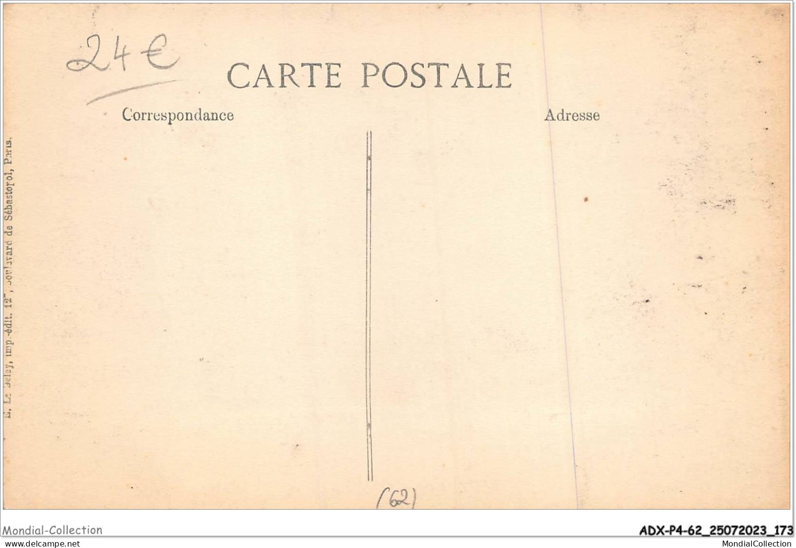 ADXP4-62-0373 - GUERRE 1914-15 - La Mairie D'ABLAIN-ST-NAZAIRE - Lens