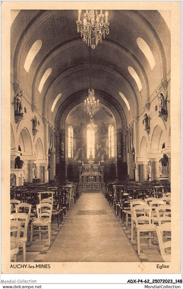 ADXP4-62-0361 - AUCHY-LES-MINES - église - Bethune