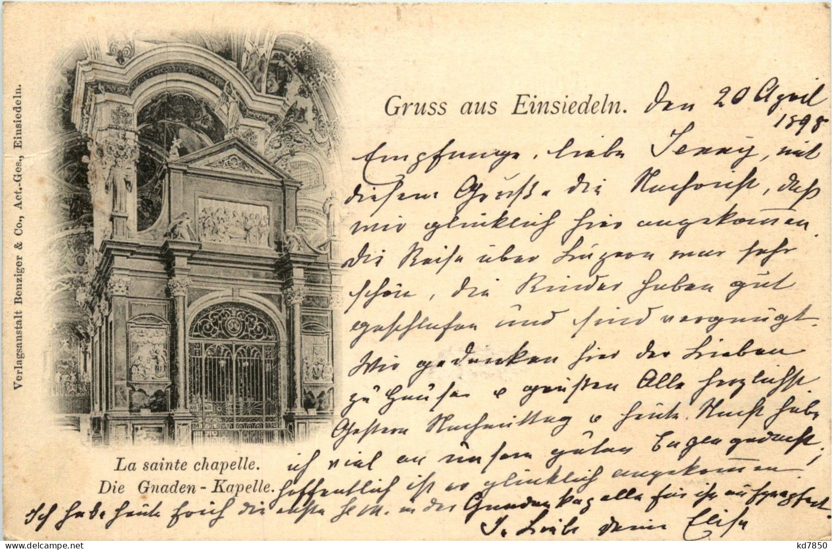 Gruss Aus Einsiedeln - Die Gnaden-Kapelle - Einsiedeln