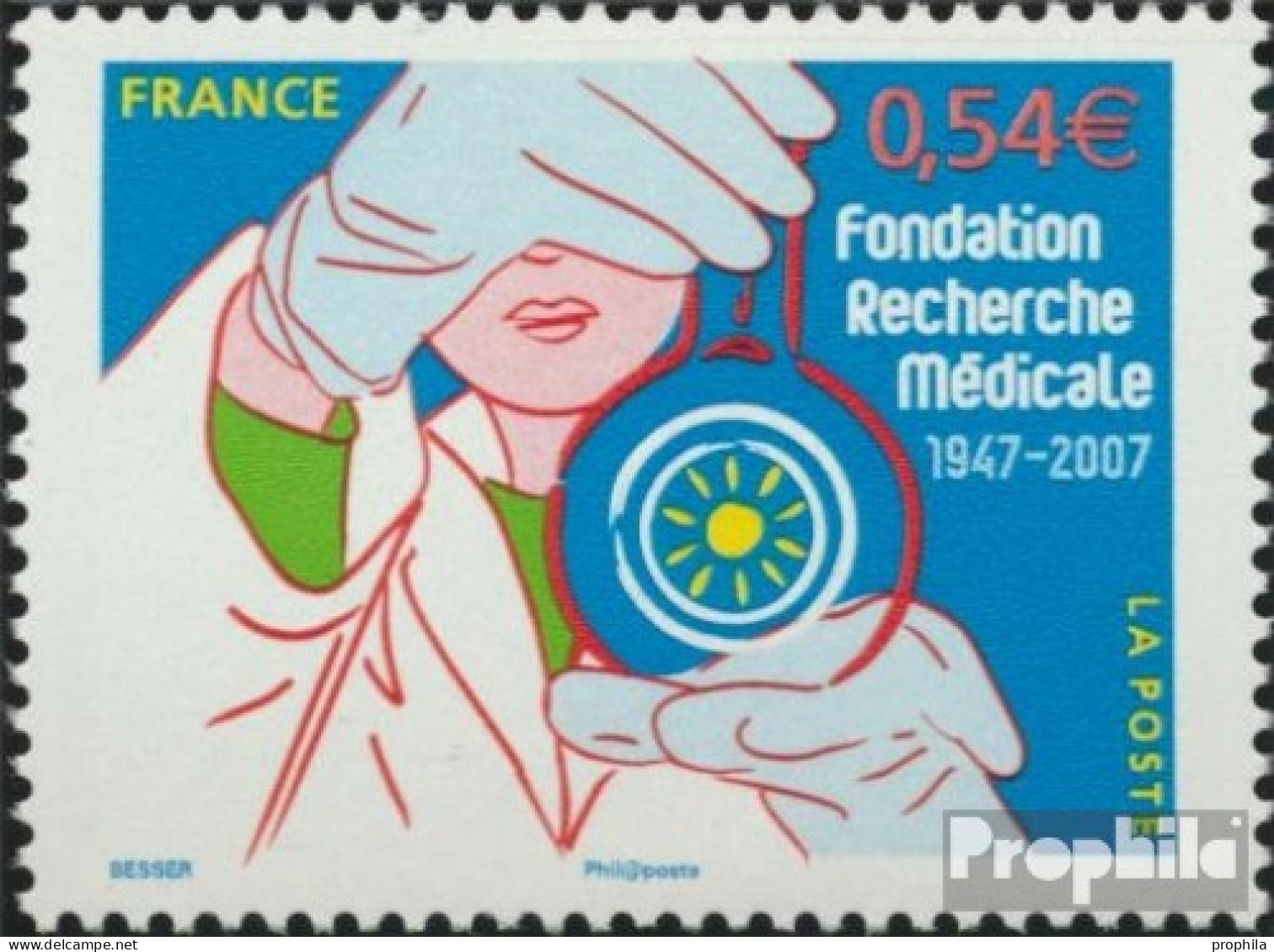 Frankreich 4325 (kompl.Ausg.) Postfrisch 2007 Stiftung Für Medizin.Forschung - Nuovi