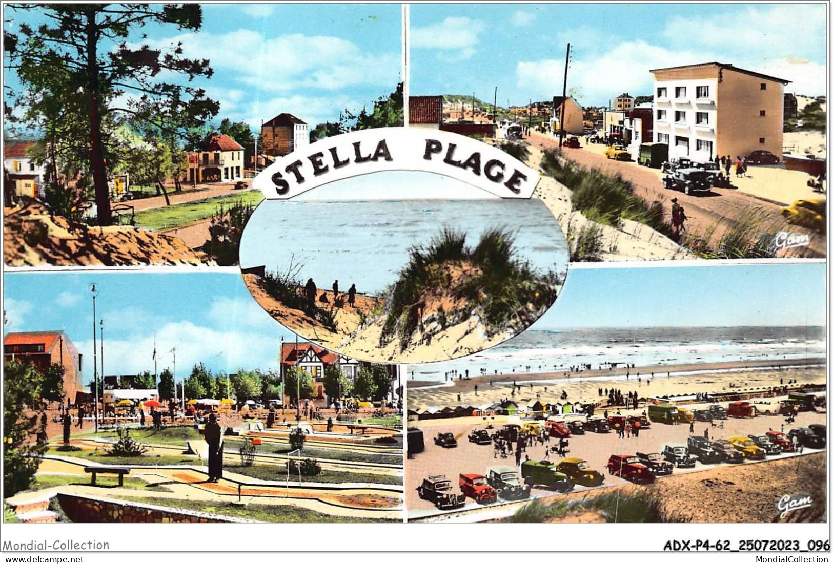 ADXP4-62-0335 - STELLA-PLAGE - Vues Diverses - Etaples