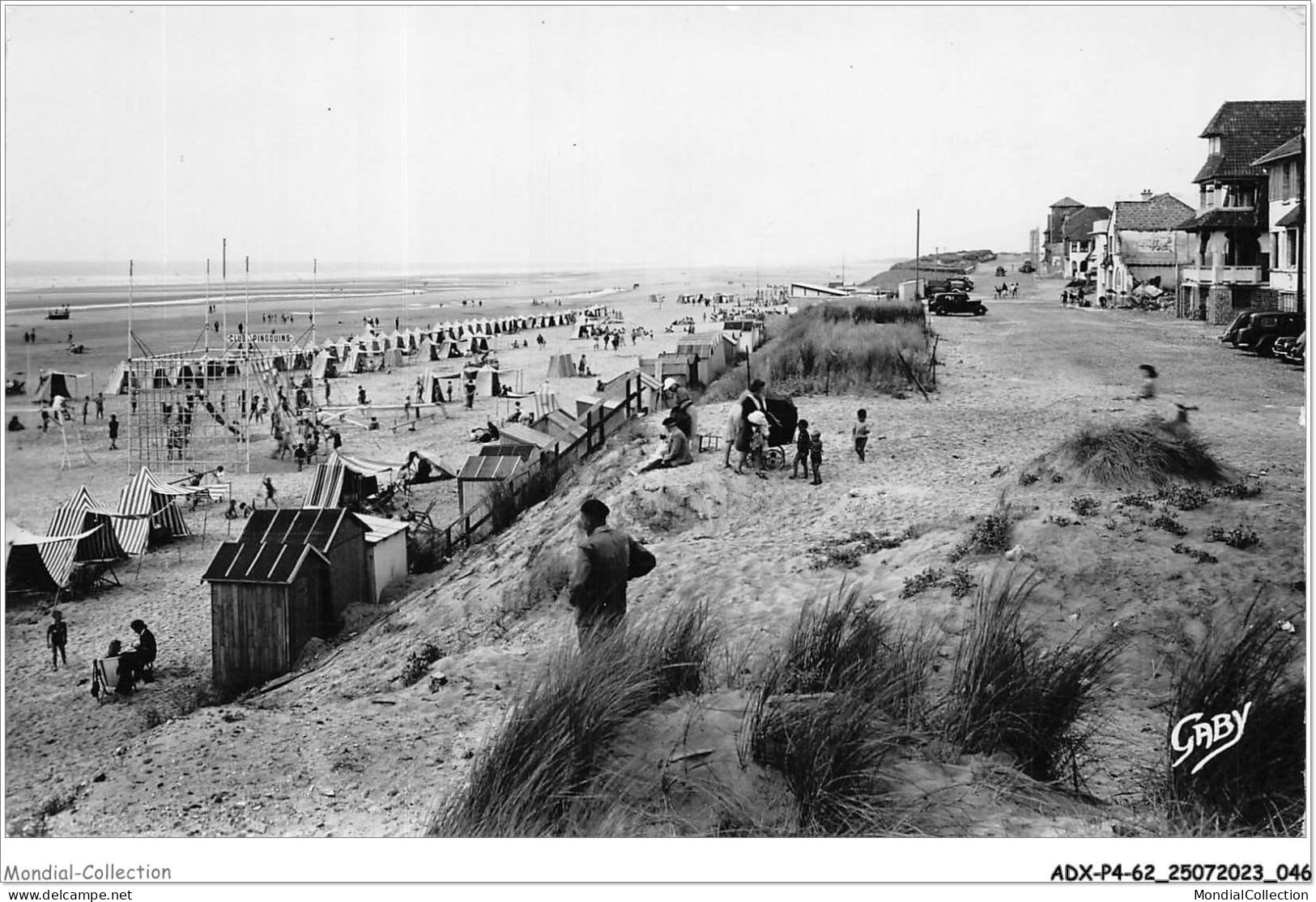 ADXP4-62-0310 - MERLIMONT-PLAGE - La Plage - Montreuil