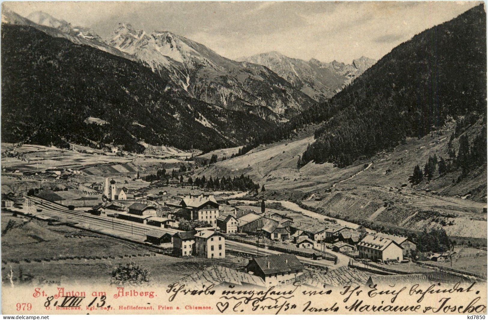 St.Anton/Arlberg/Tirol - St. Anton , - St. Anton Am Arlberg