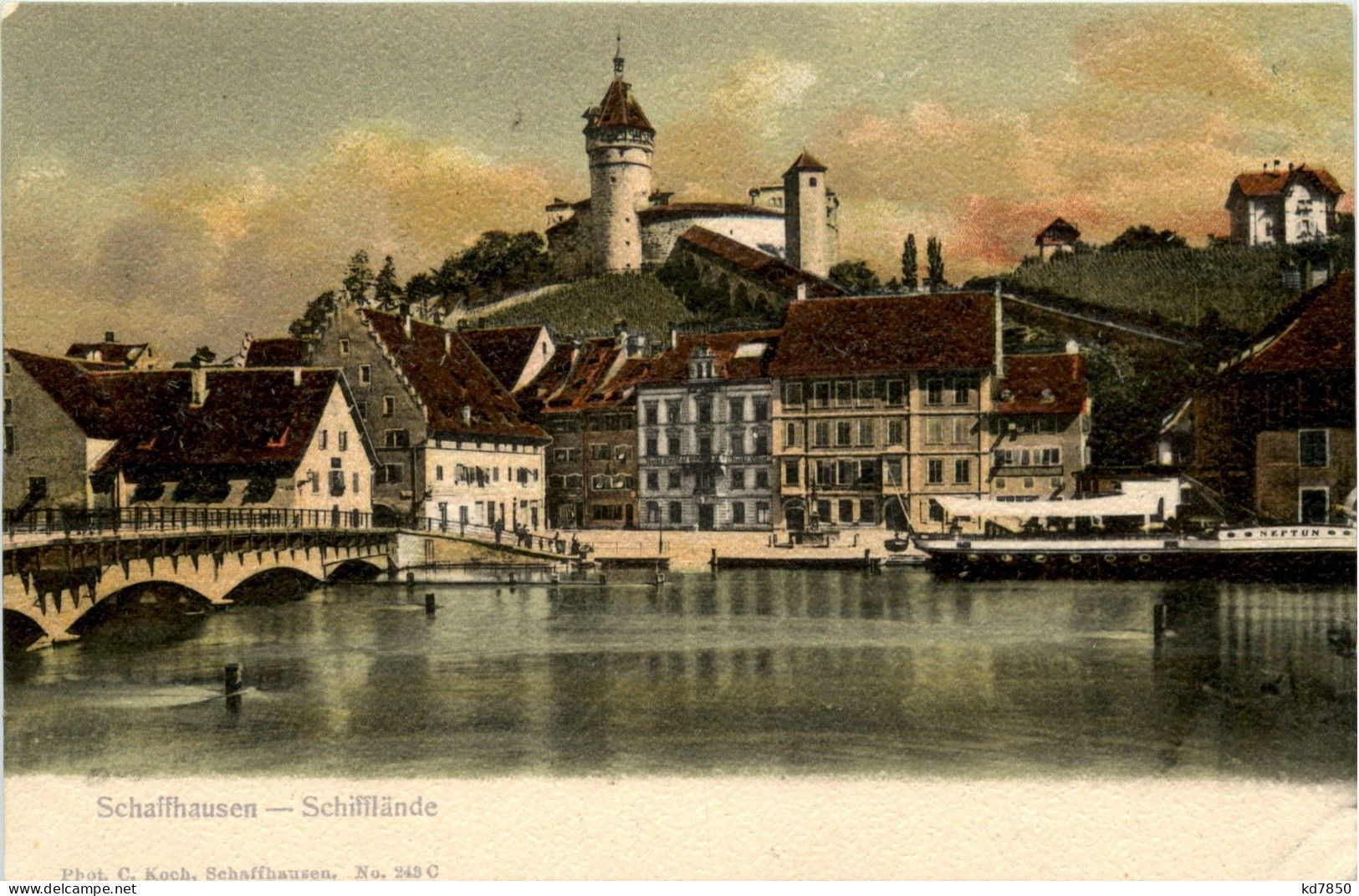 Schaffhausen - Schifflände - Schaffhouse