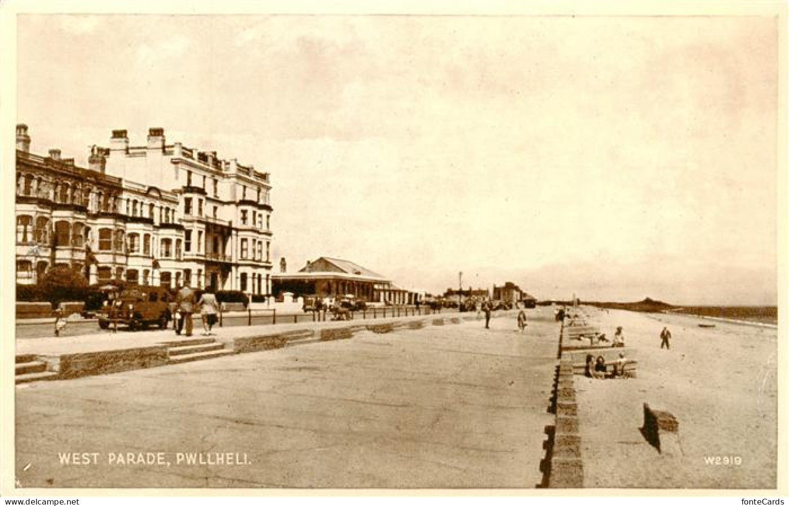 73940199 Pwllheli_Gwynedd_Wales_UK West Parade - Altri & Non Classificati