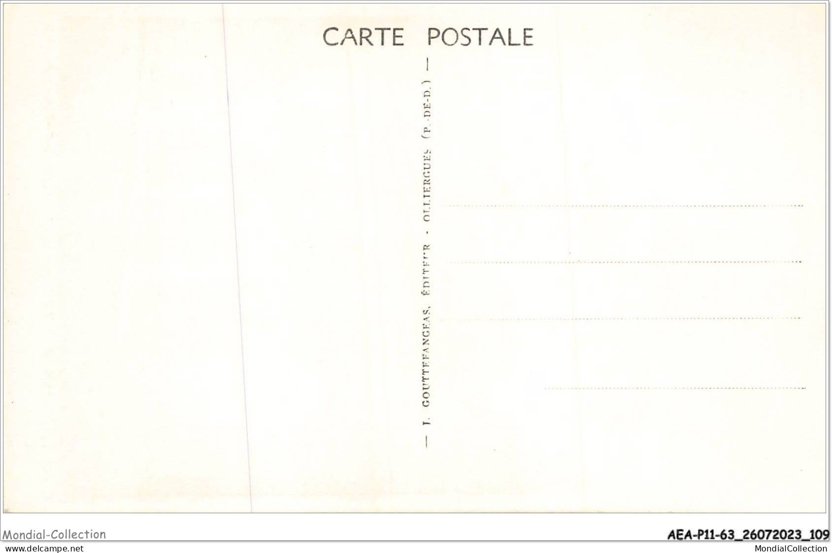 AEAP11-63-1043 - RIOM - La Tour De L'horloge - Beffroi Du XV Siecle - Riom