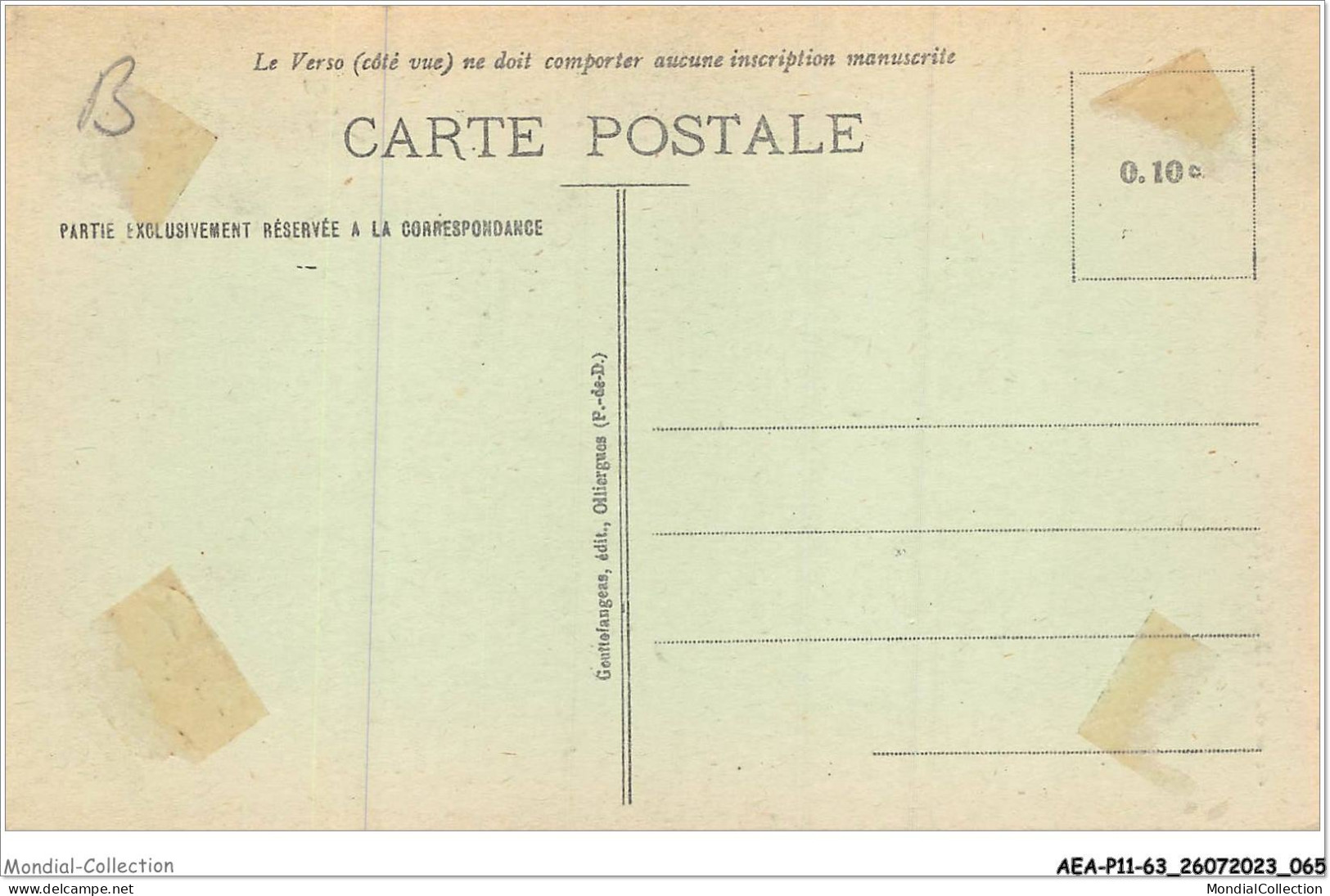 AEAP11-63-1021 - RIOM - La Maison Des Consuls - Riom