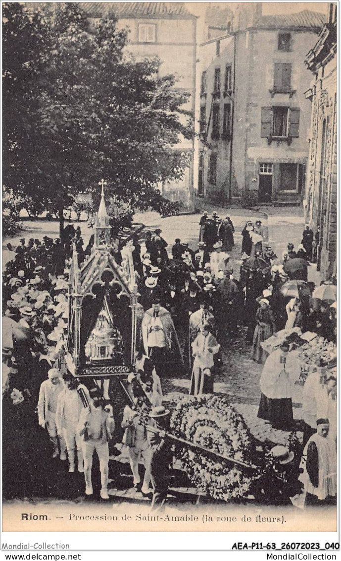 AEAP11-63-1009 - RIOM - Procession De Saint Amable - Riom