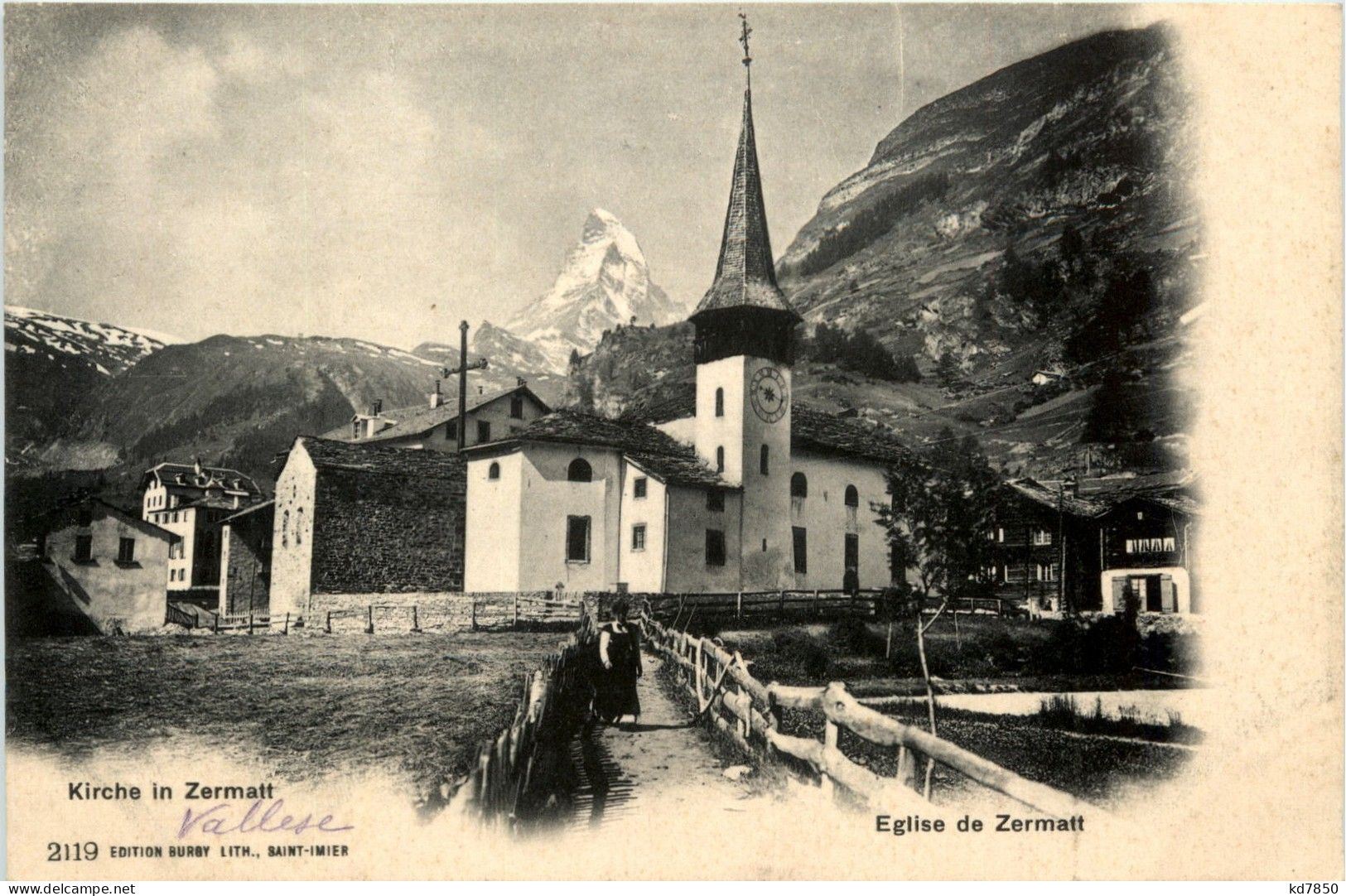 Kirche In Zermatt - Zermatt