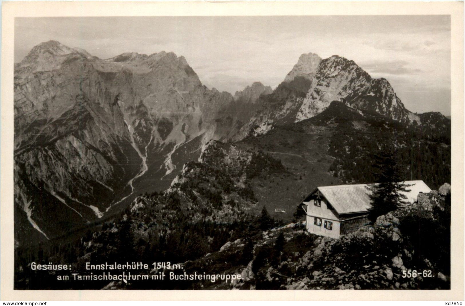 Admont, Gesäuse: Ennstalerhütte Am Tamischbachturm Mit Buchsteingruppe - Admont