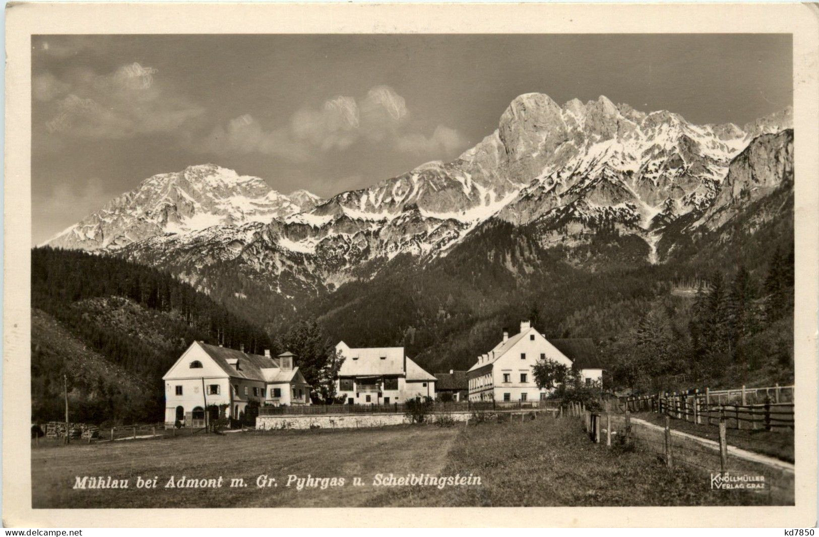 Admont/Steiermark - Admont, Mühlau M. Gr. Pyhrgas U. Scheiblingstein - Admont