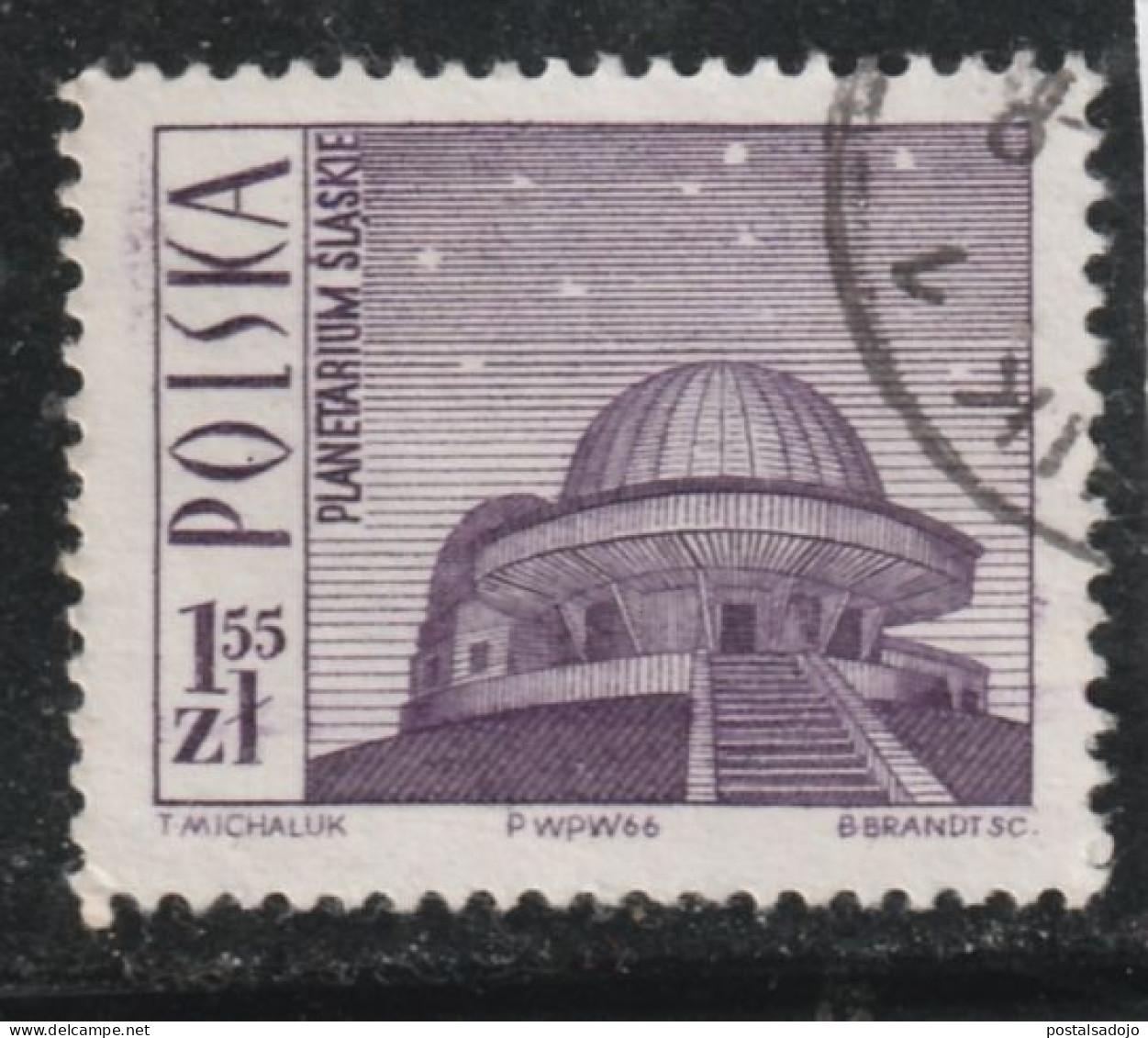 POLOGNE 557 // YVERT 1562 // 1969 - Used Stamps