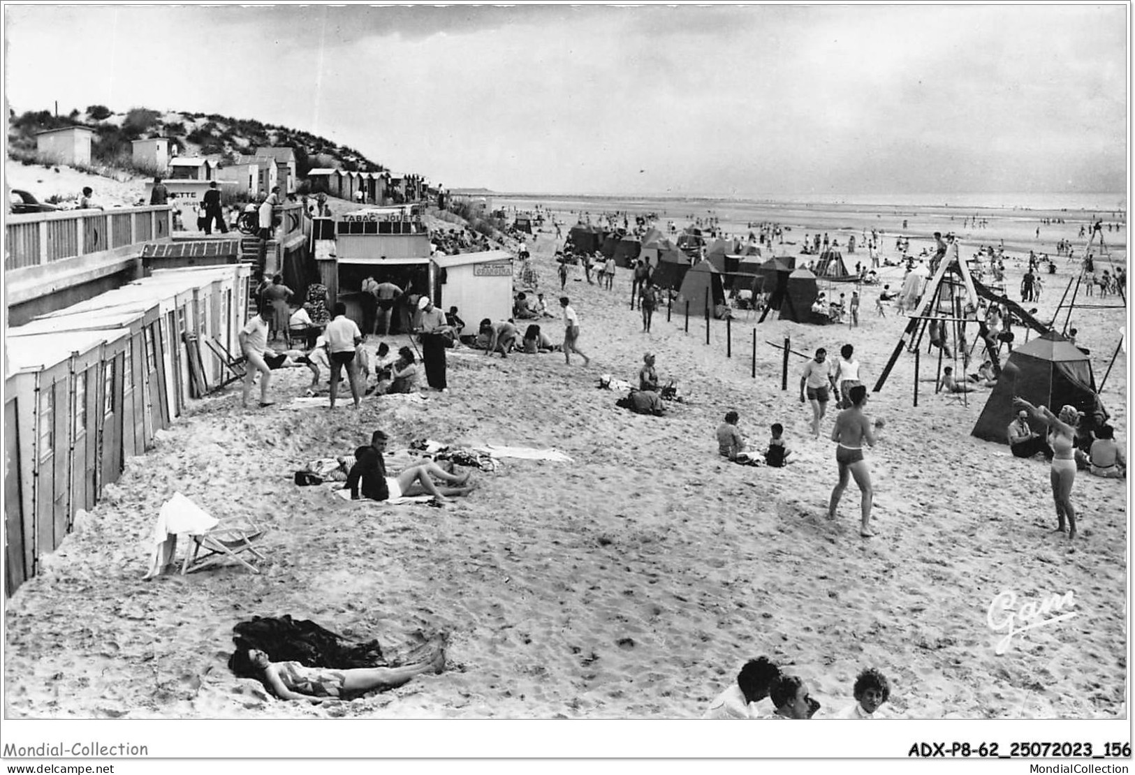 ADXP8-62-0719 - STELLA-PLAGE - La Plage - Côté Sud - Montreuil