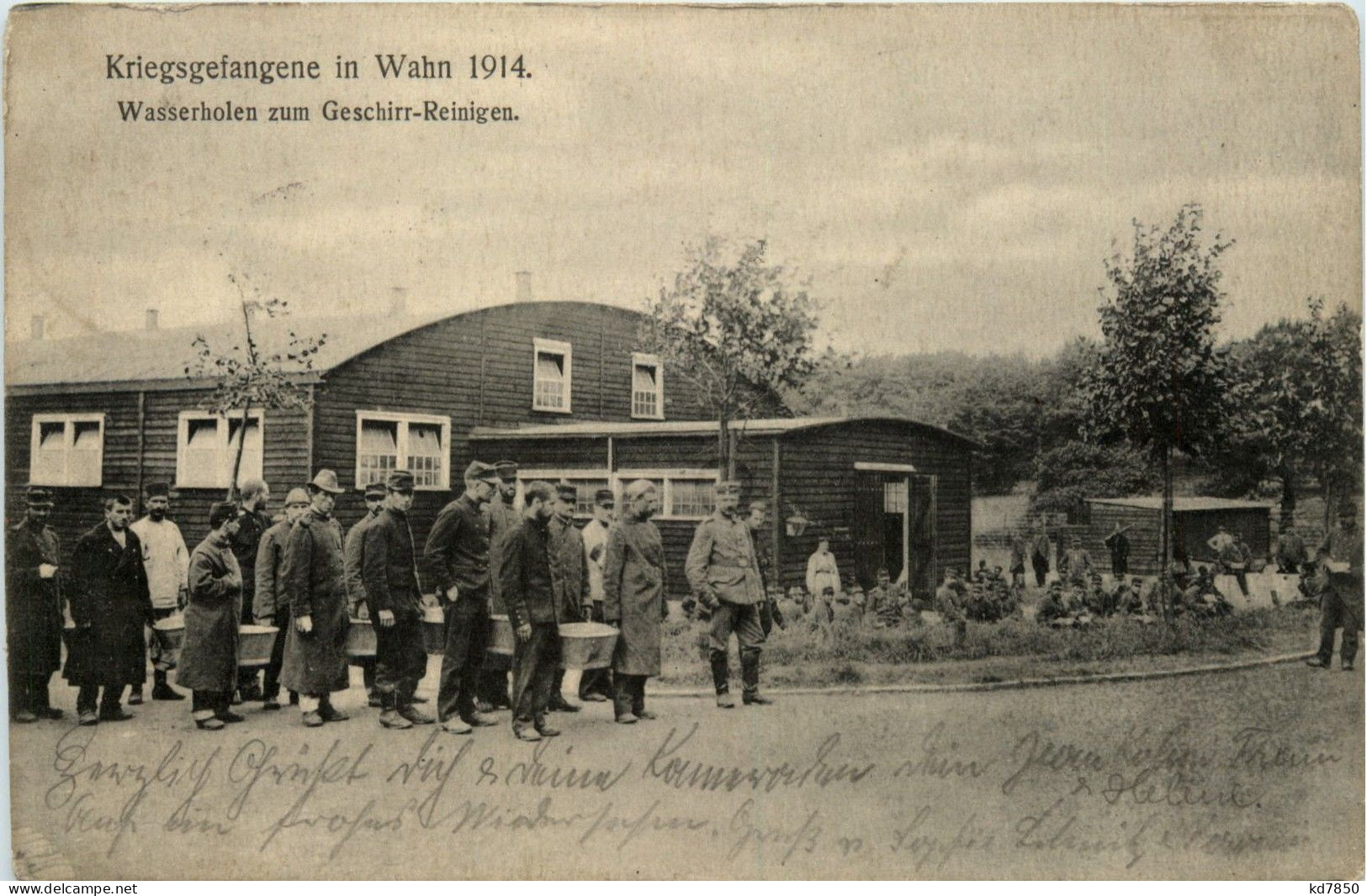 Kriegsgefangene In Wahn 1914 - Koeln