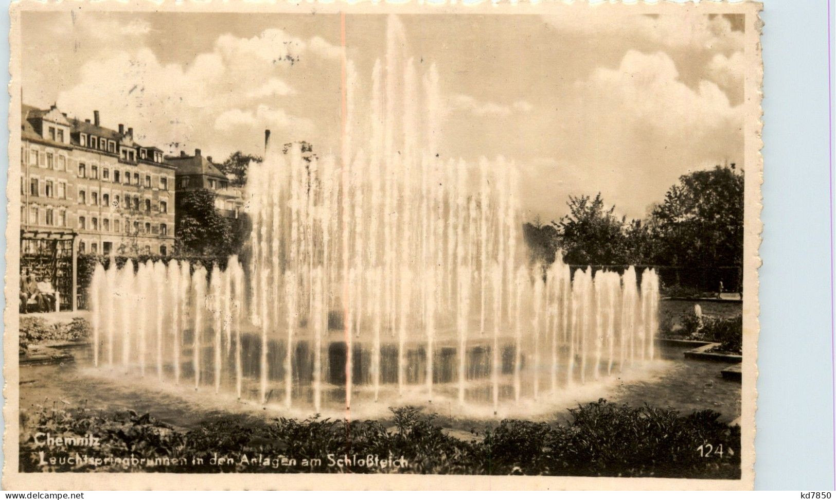 Chemnitz - Leuchtspringbrunnen - Chemnitz