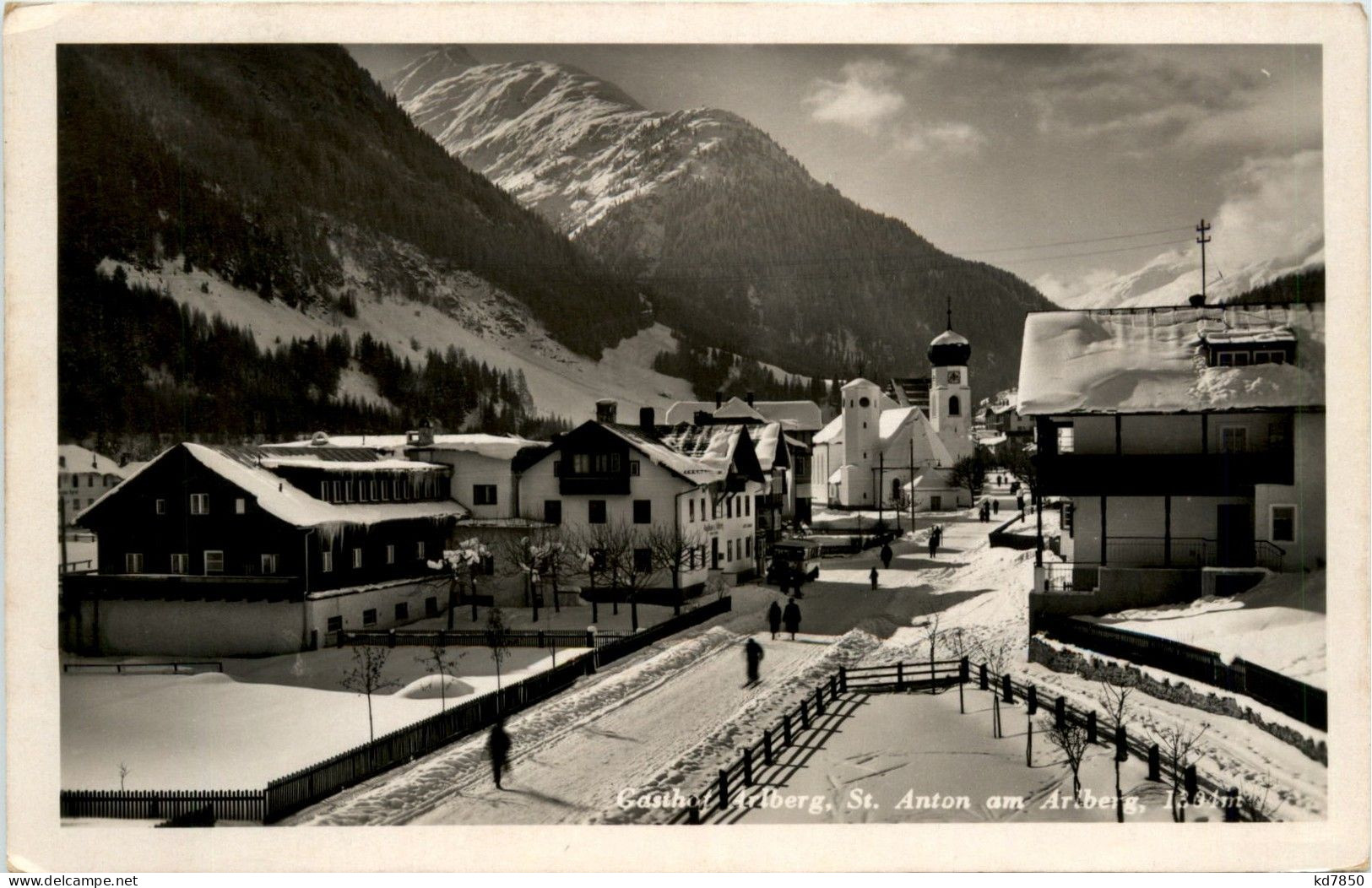 St.Anton/Arlberg/Tirol - St. Anton , Gasthof Arlberg - St. Anton Am Arlberg