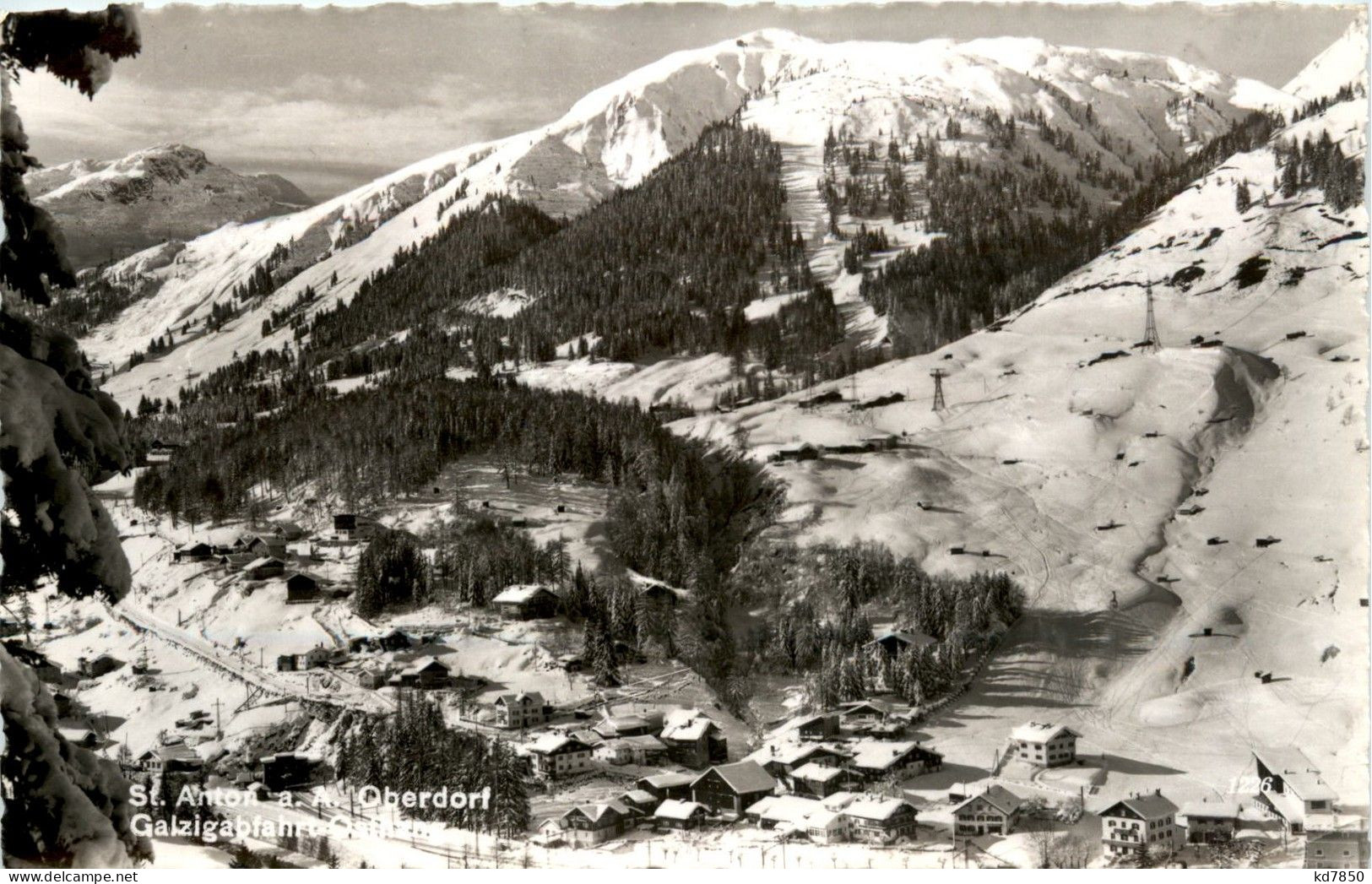 St.Anton Am Arlberg/Tirol - St.Anton, Oberdorf - Galzigabfahrt Osthang - St. Anton Am Arlberg