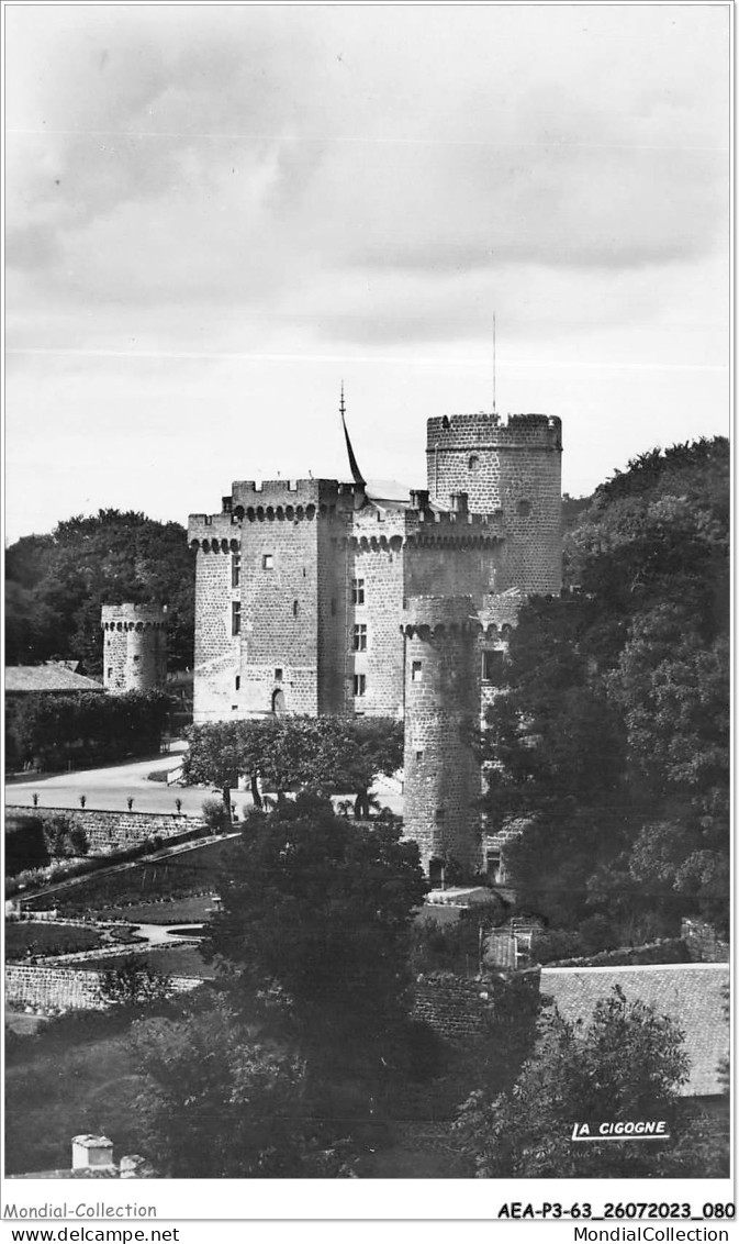 AEAP3-63-0233 - PONTGIBAUD - Le Chateau - Ancien Chateau Feodal - Riom