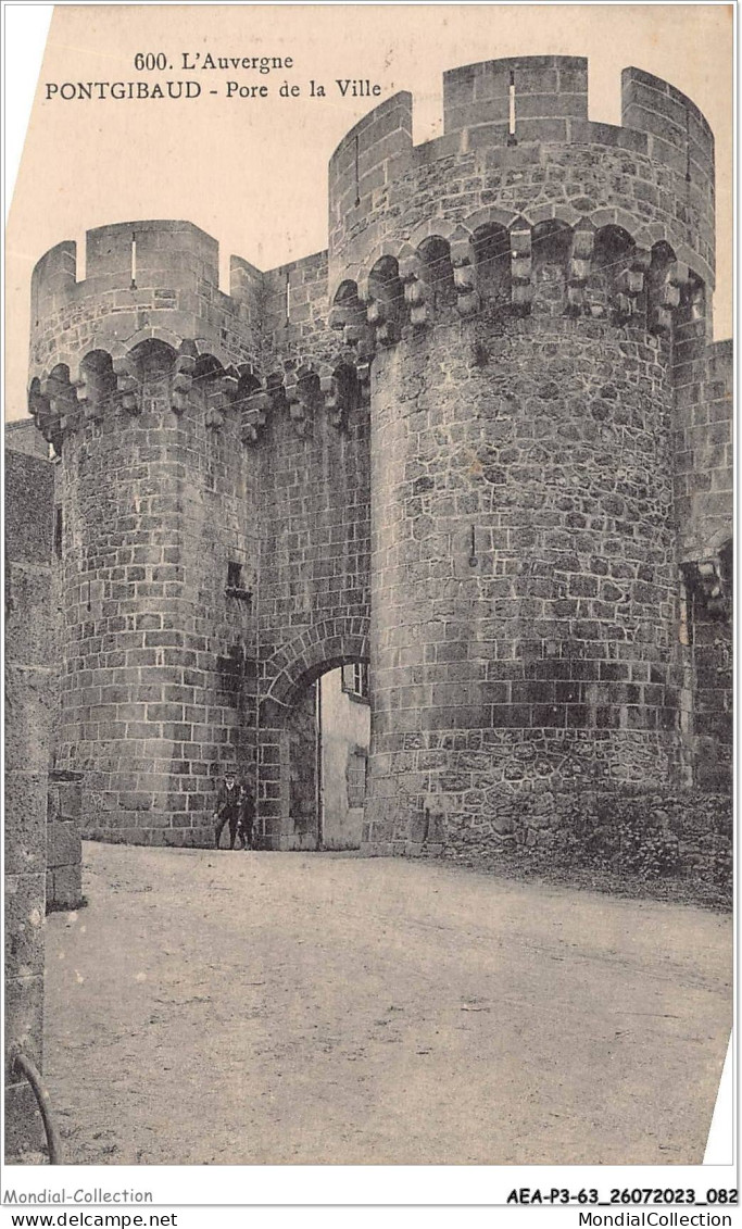 AEAP3-63-0234 - PONTGIBAUD - Porte De La Ville - Riom