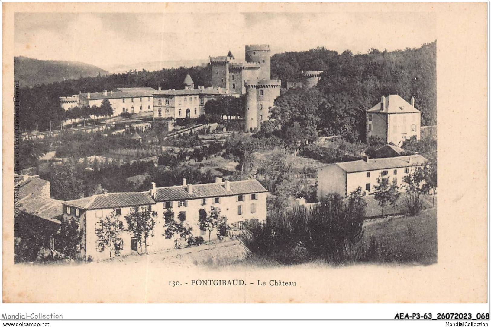 AEAP3-63-0227 - PONTGIBAUD - Le Chateau - Riom