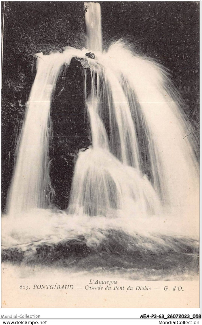 AEAP3-63-0222 - PONTGIBAUD - Cascade Du Pont Du Diable - Riom