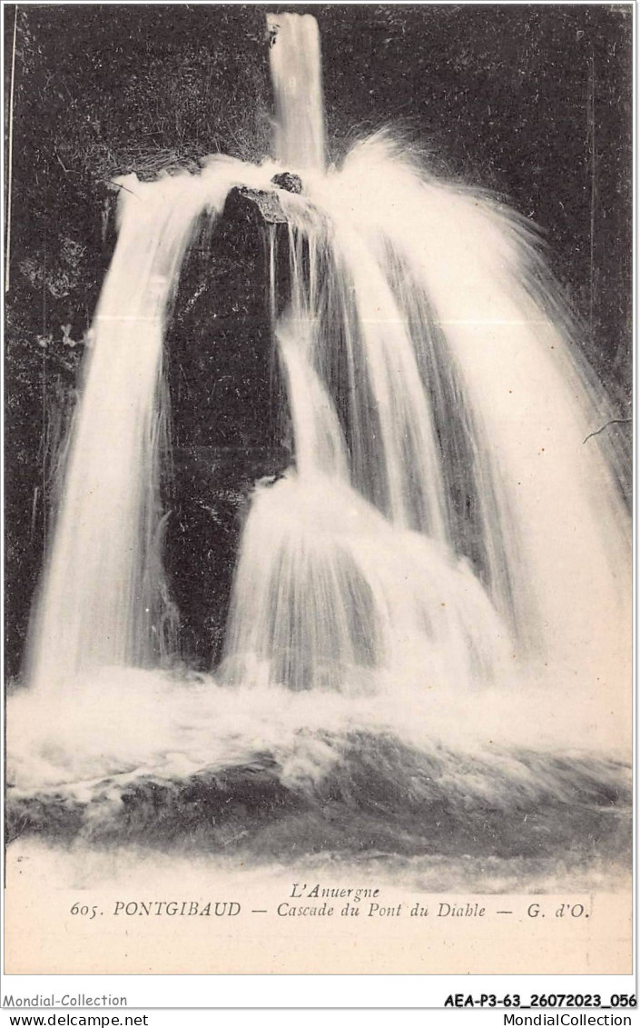 AEAP3-63-0221 - PONTGIBAUD - Cascade Du Pont Du Diable - Riom