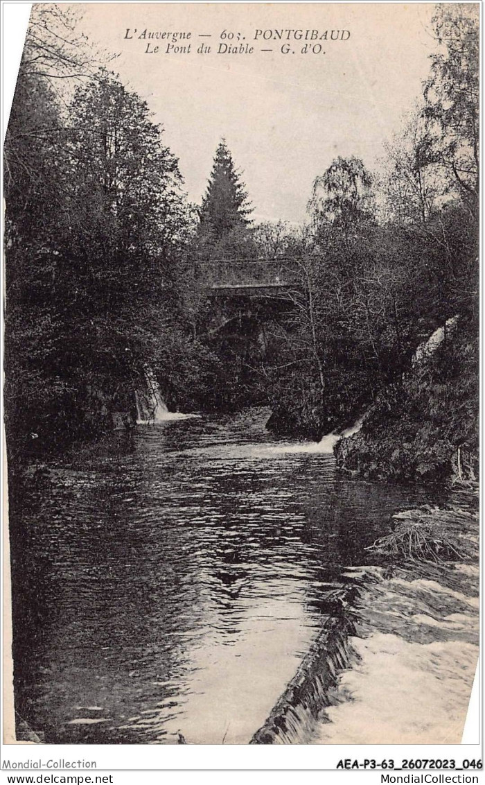 AEAP3-63-0216 - PONTGIBAUD - Le Pont Du Diable - Riom