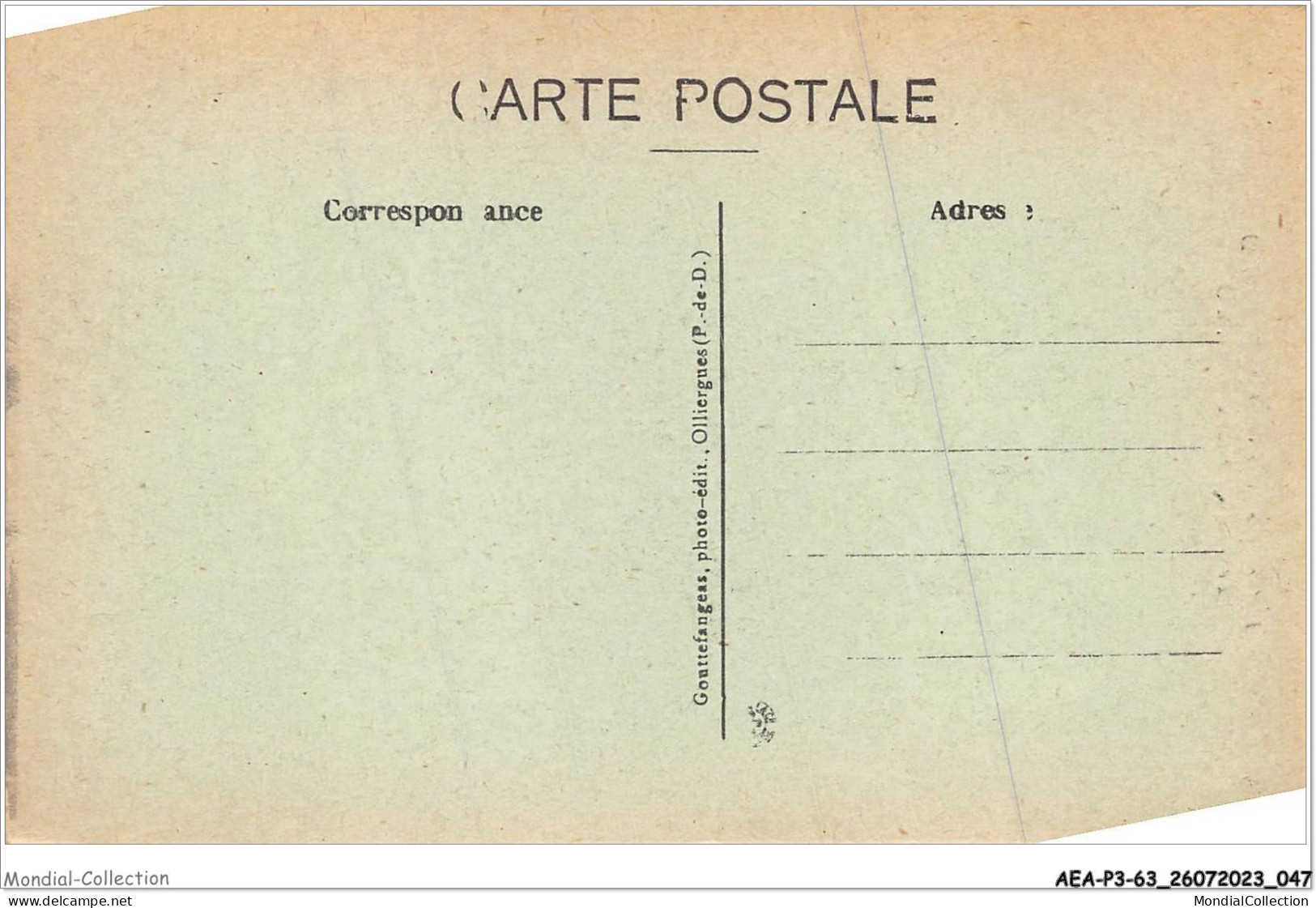 AEAP3-63-0216 - PONTGIBAUD - Le Pont Du Diable - Riom