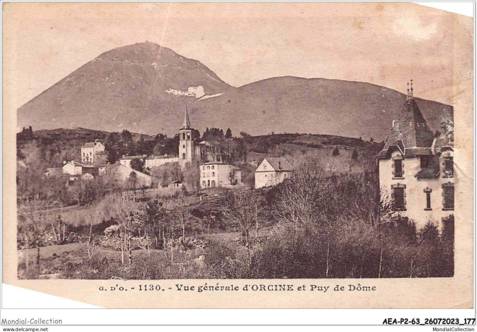 AEAP2-63-0183 - Vue Generale D'ORCIVAL Et Puy De Dome - Issoire