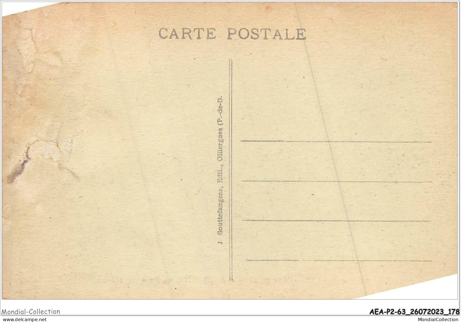 AEAP2-63-0183 - Vue Generale D'ORCIVAL Et Puy De Dome - Issoire