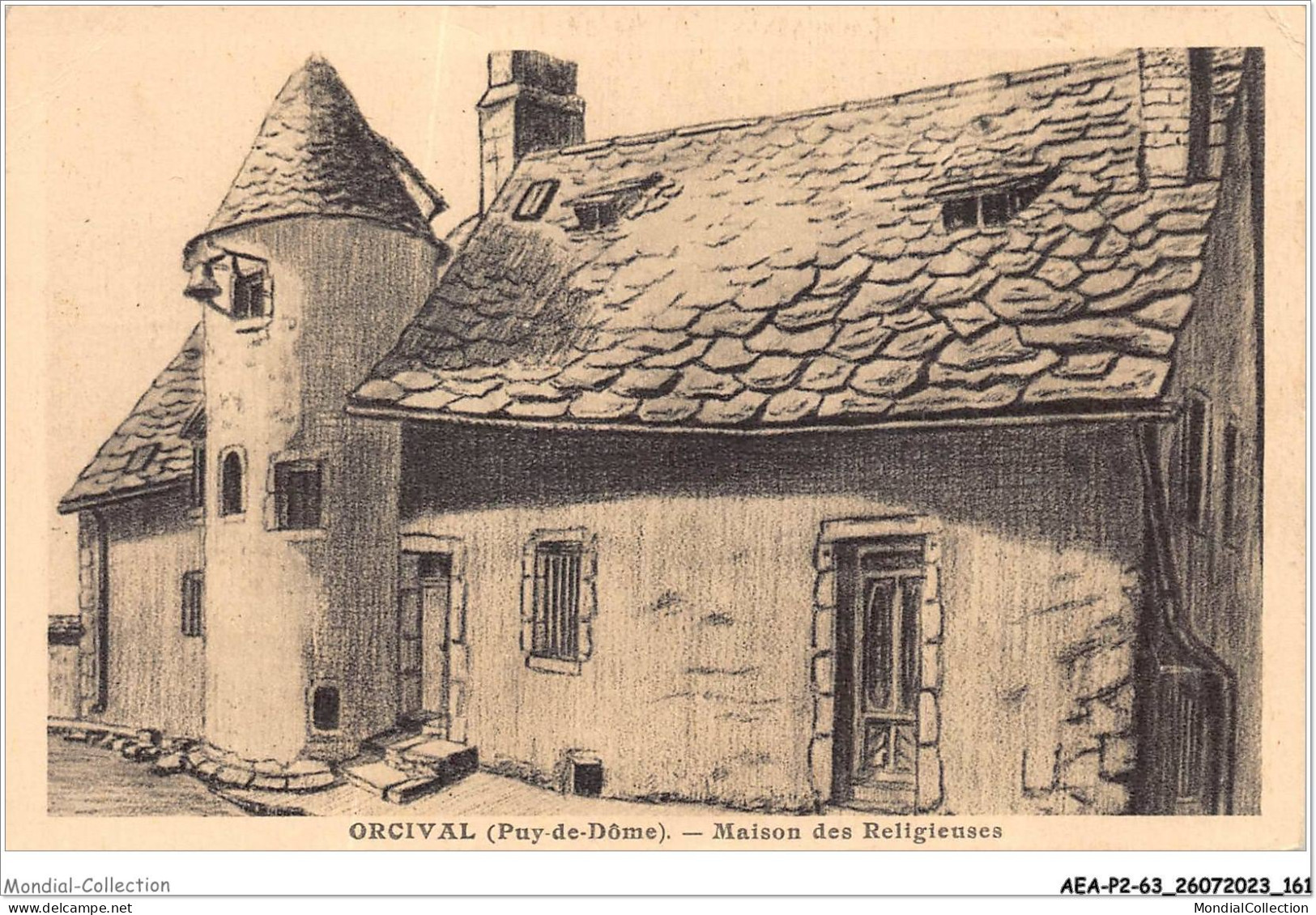 AEAP2-63-0175 - ORCIVAL - Maison Des Religieuses - Issoire