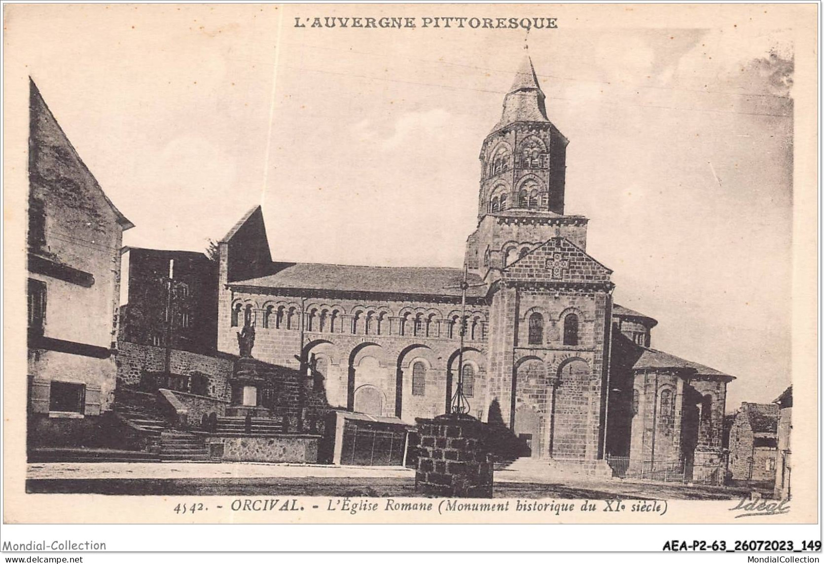 AEAP2-63-0169 - ORCIVAL - Eglise Romane - Issoire