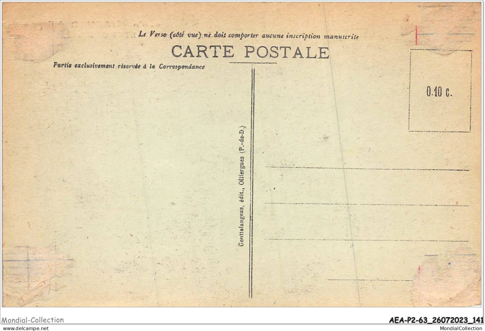 AEAP2-63-0164 - Environs D'OLLIERGUES - Roc L'Ane - Olliergues