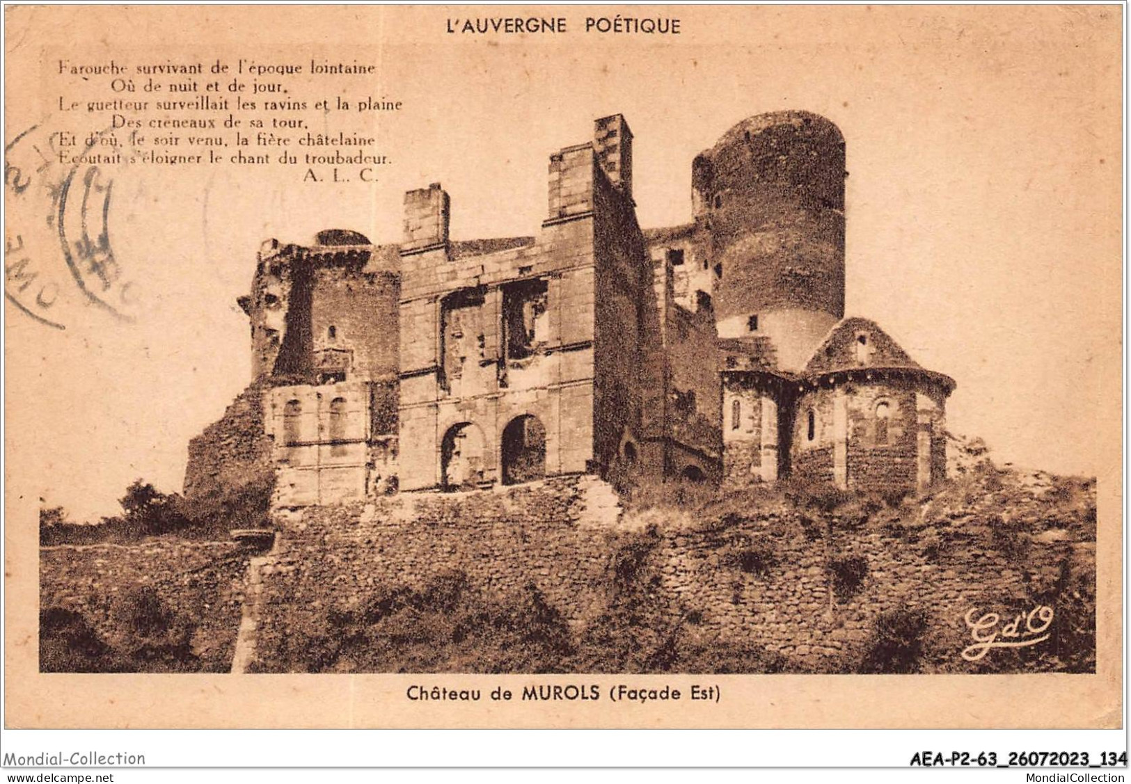 AEAP2-63-0161 - Chateau De MUROLS - Issoire