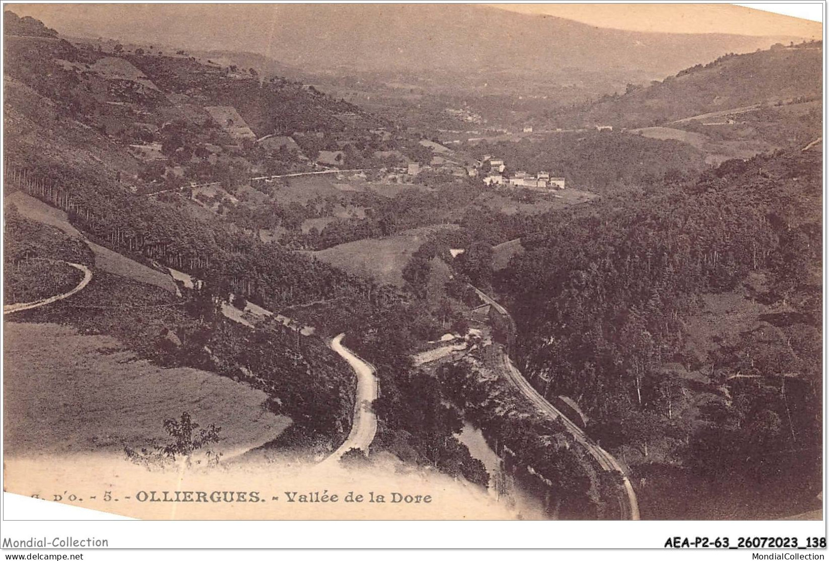 AEAP2-63-0163 - OLLIERGUES - Vallée De La Dore - Olliergues