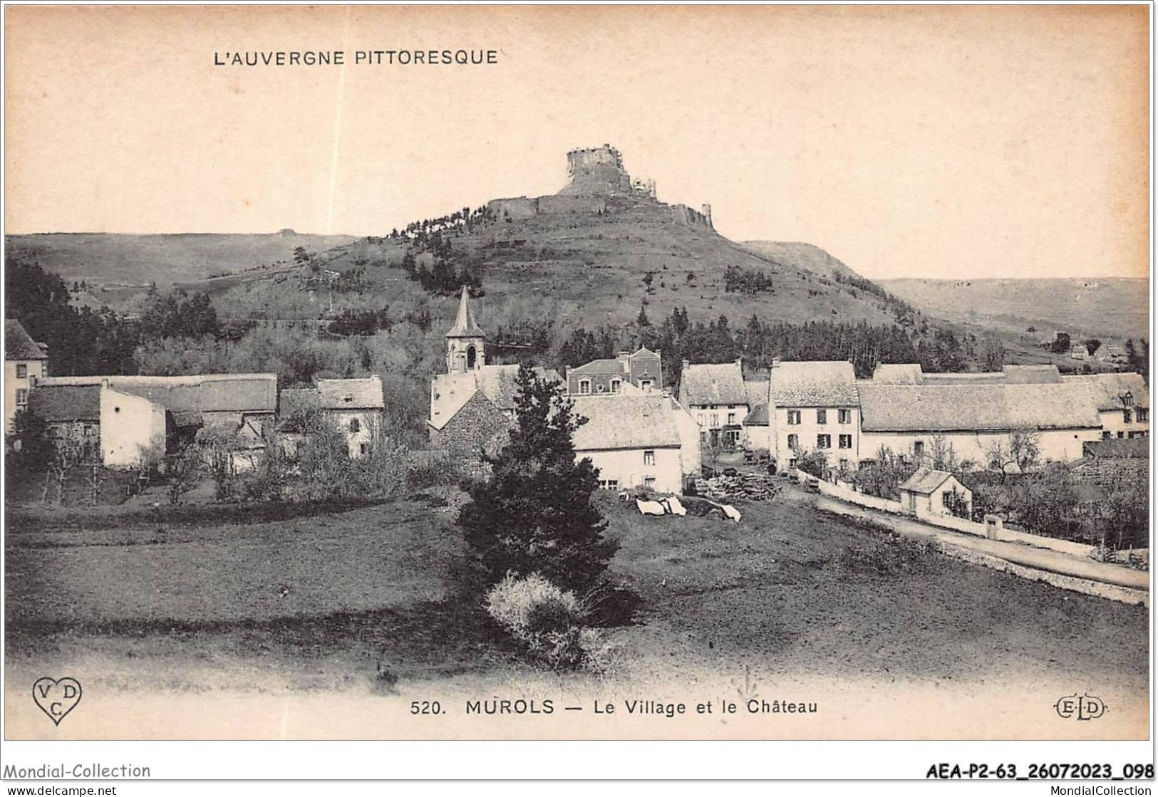 AEAP2-63-0143 - MUROLS - Le Village Et Le Chateau - Issoire