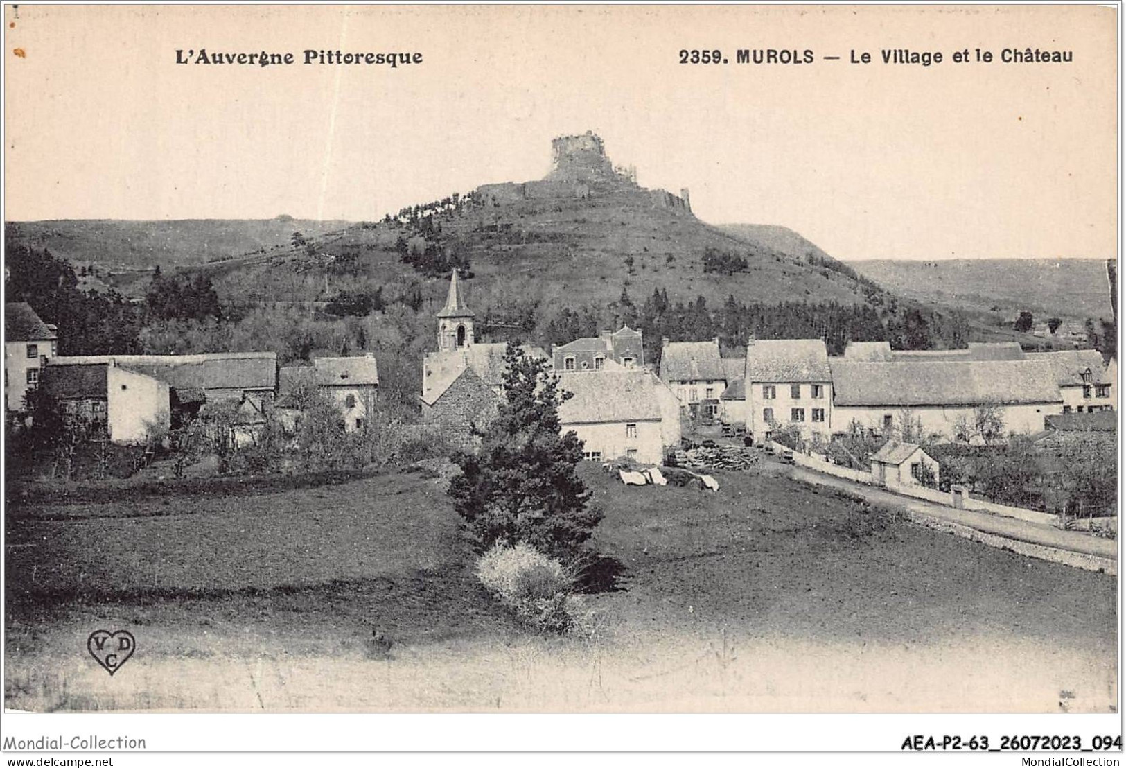 AEAP2-63-0141 - MUROLS - Le Village Et Le Chateau - Issoire